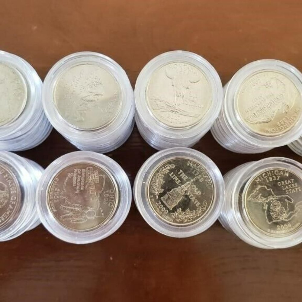 112 Uncirculated State And Territory Quarters - image 1